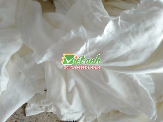 vải vụn trắng